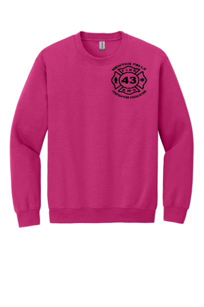 Fired Up For A Cure Crew Swearshirts (Adult and Youth)