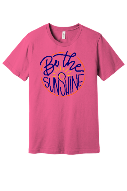 Be The SUNSHINE (Blue logo)