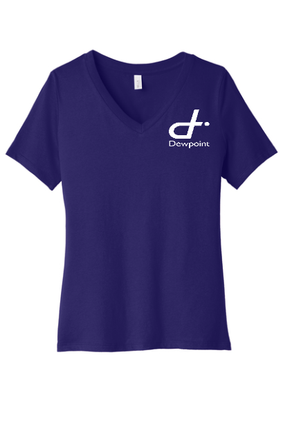 Dewpoint Womens Bella Canvas V Neck T