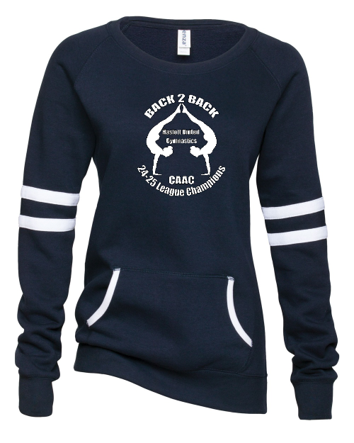 Haslett United Ladies Fleece Crew Neck Pullover (Very Popular)