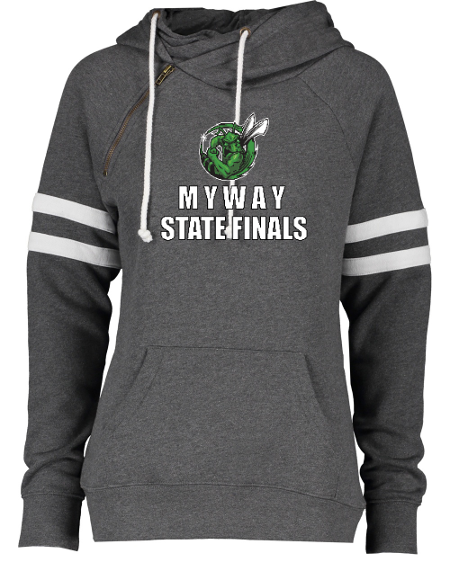 States Ladies Double Hood Pullover