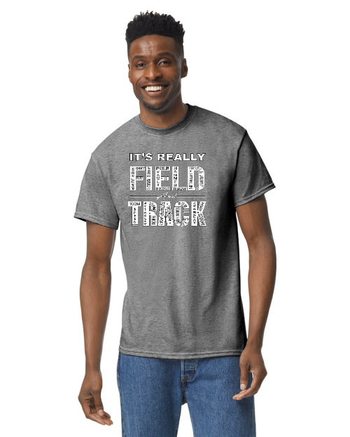 Track T- Shirts (7 Logos To Choose From)