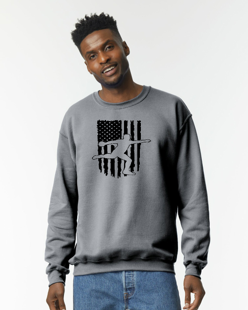 Track Crew Neck Sweatshirt (7 Logos To Choose From)