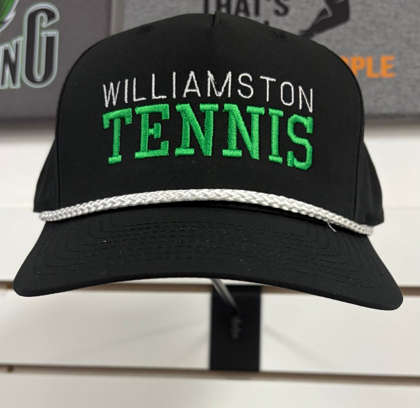 Williamston Tennis Hat (embroidered)