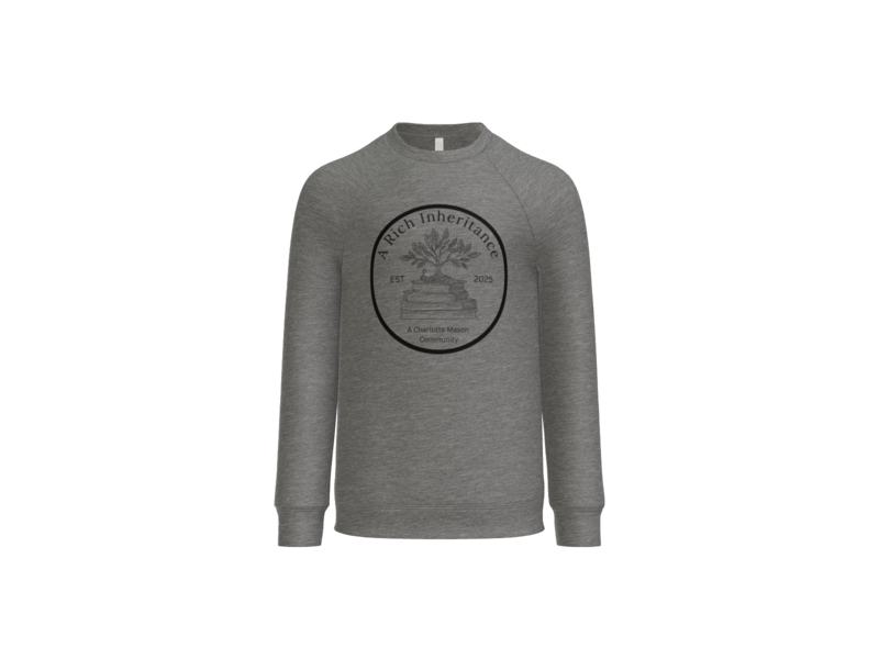 BELLA CANVAS RAGLAN CREW SWEATSHIRT