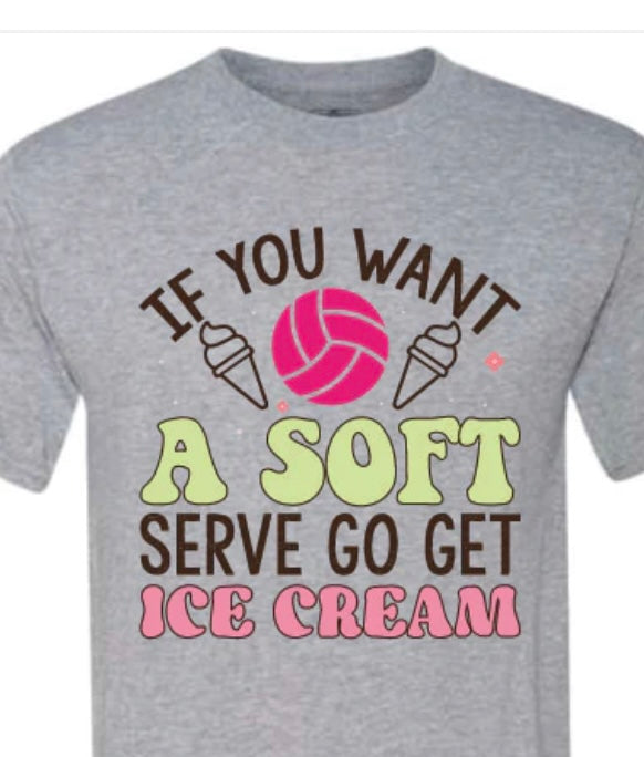Volleyball Soft Serve