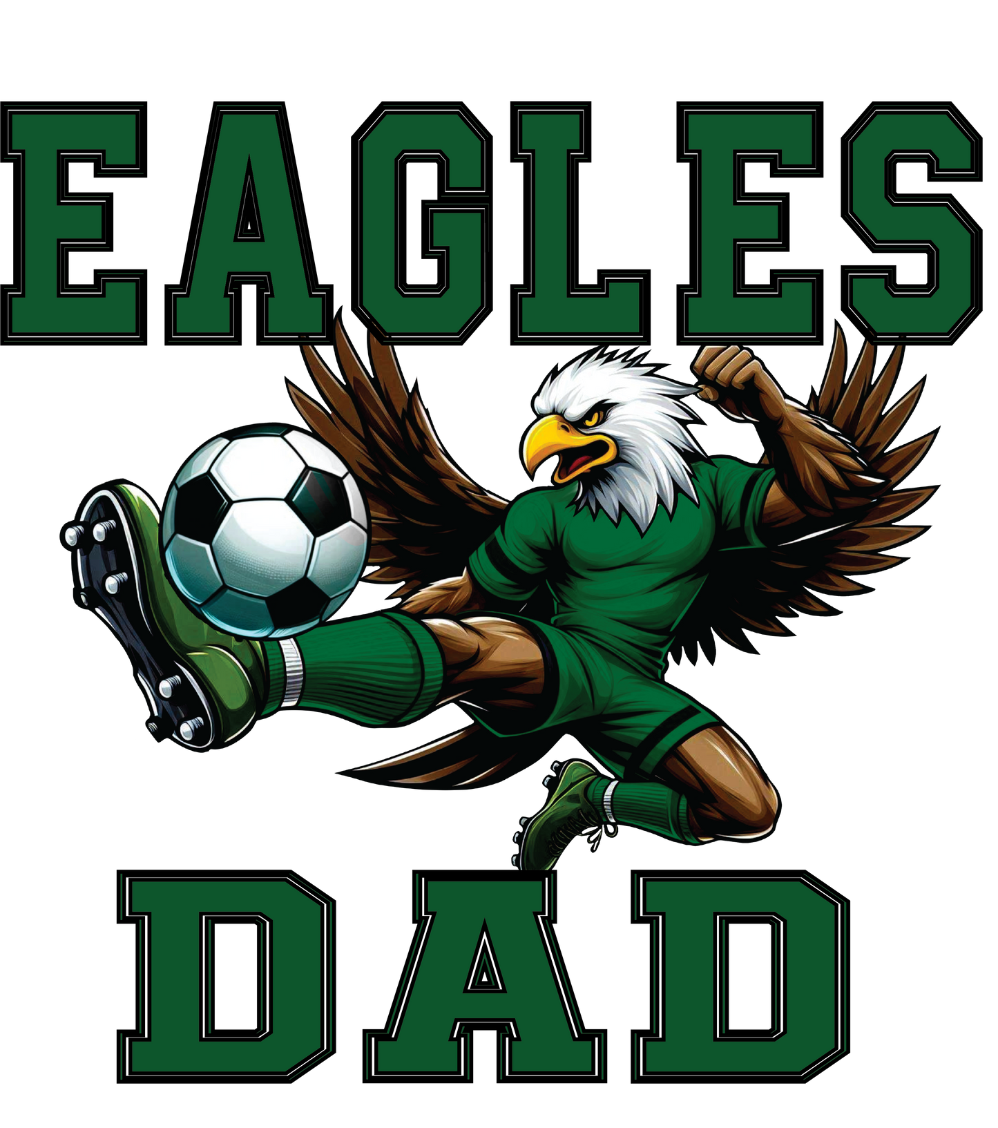 Eagles Soccer T-Shirt (Adult and Youth)
