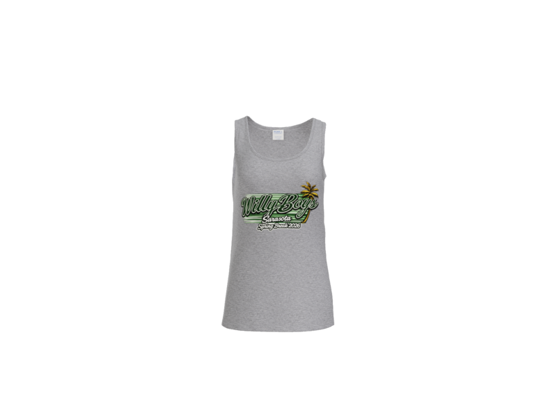 Baseball Womens Core Tank Top