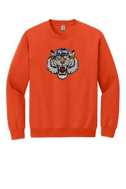 TIGERS SEQUINS UNISEX CREW
