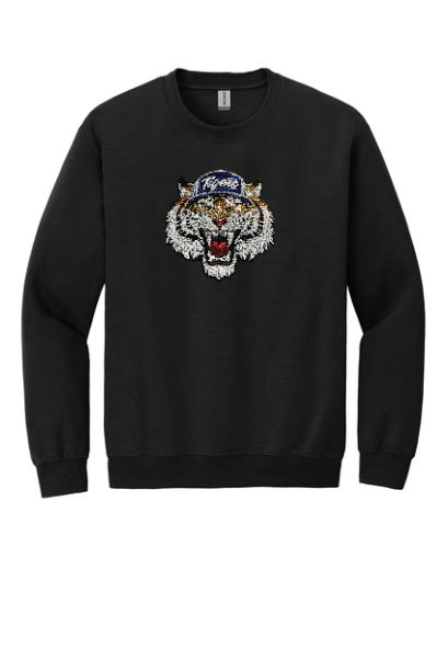 TIGERS SEQUINS UNISEX CREW