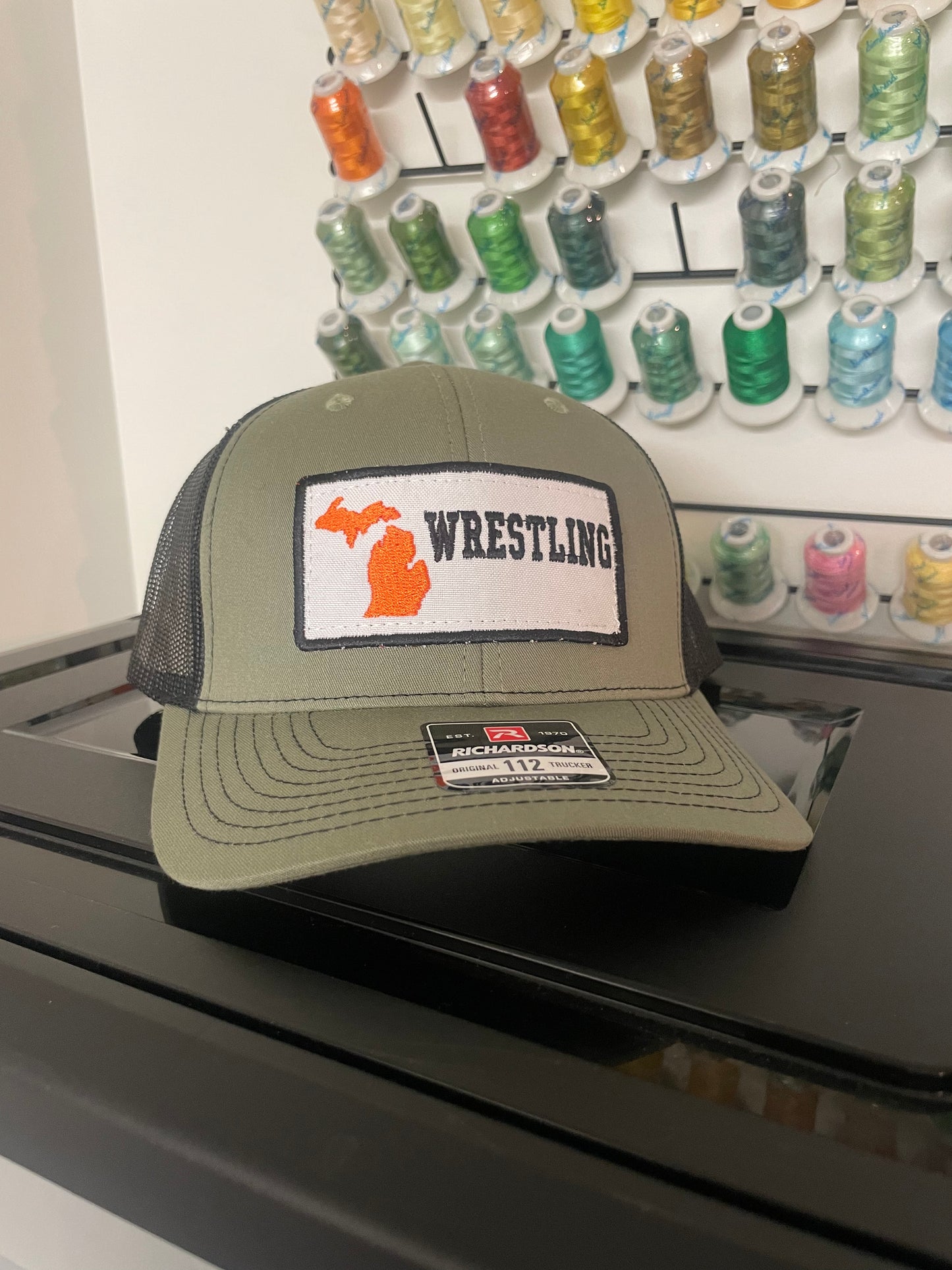 Embroidered Wrestling Hat