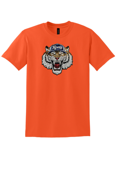 TIGERS SEQUINS UNISEX TEE
