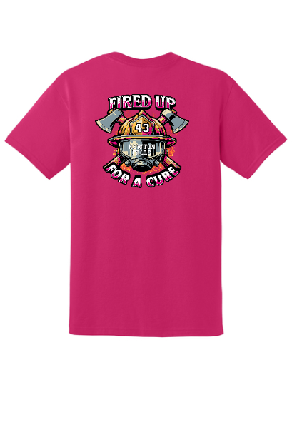 Fired Up For A Cure T-Shirts (Adult, Youth & Tall)