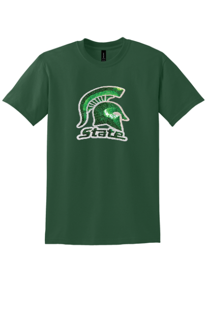 MSU SEQUINS UNISEX TEE