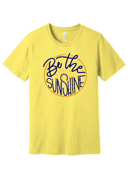 Be The SUNSHINE (Blue logo)