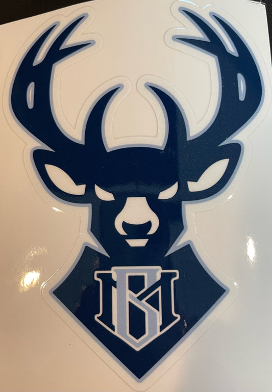 Michigan Bucks Car Decal