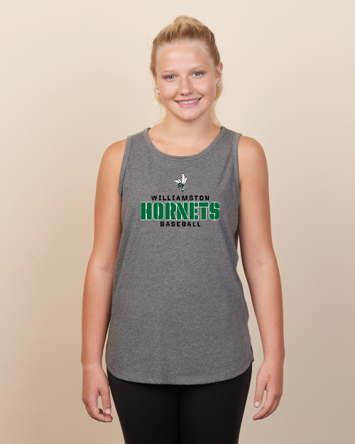 Baseball Ladies Relaxed Tank