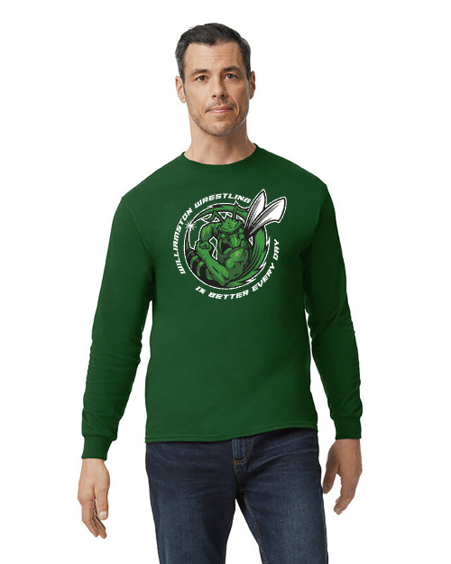Gildan Long Sleeve T-Shirt (unisex, adult and youth)