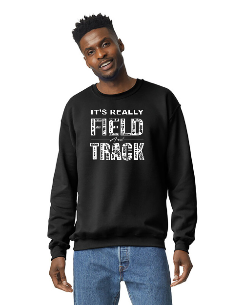 Track Crew Neck Sweatshirt (7 Logos To Choose From)