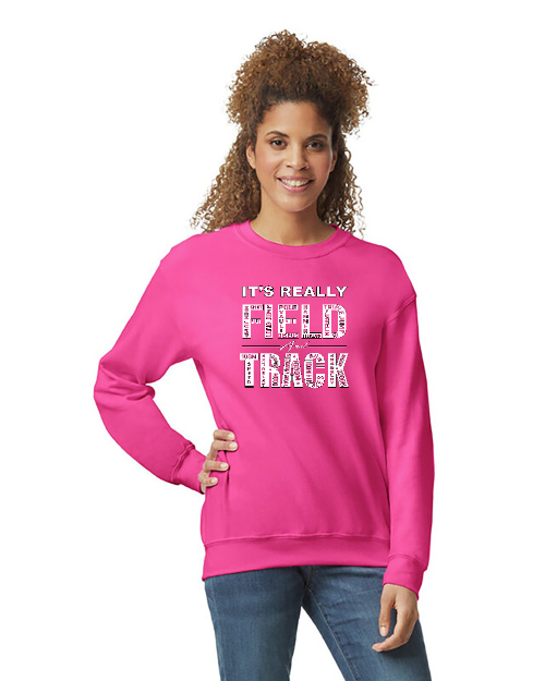 Track Crew Neck Sweatshirt (7 Logos To Choose From)