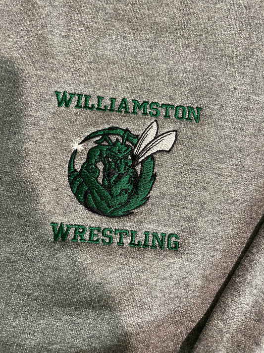 Williamston Wrestling Embroidered Crew