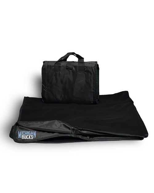 Michigan Bucks Fleece/Nylon Blanket