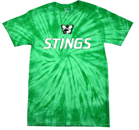 STINGS BASEBALL and SOFTBALL TIE DYE T (kids love the Tie Dye)
