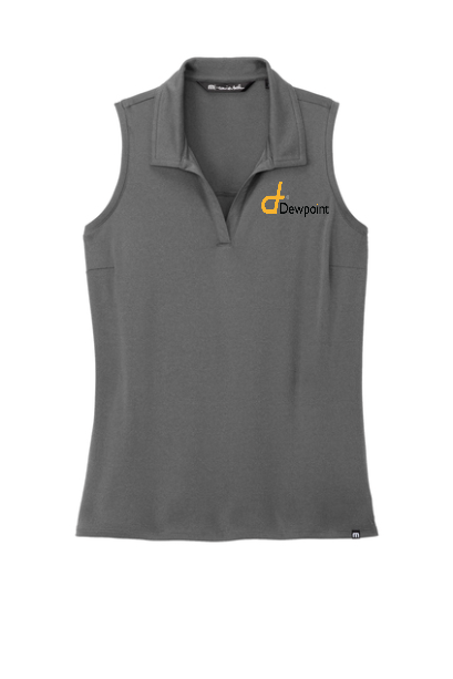 Dewpoint Women's Sleeveless Polo (Embroidered, Travis Mathew Brand)